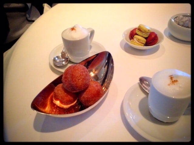 coffee and doughnuts french laundry