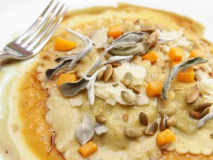 Pumpkin & Sage Ravioli