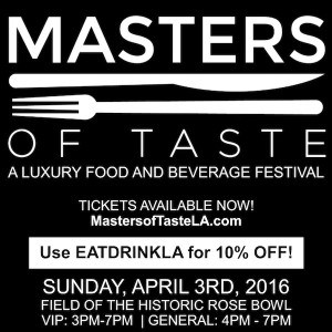 Masters of Taste Promotional Image - Eat Drink LA