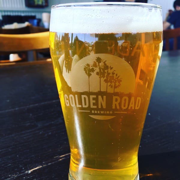 A wolf among weeds IPA golden road brewery