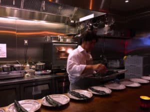 kitchen at Le Comptoir 