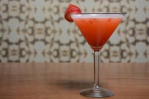 Strawberry Basil Martini 