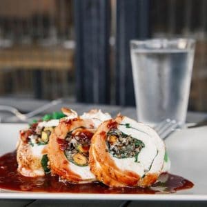 Wild Rice Pistachio Turkey Roulade - The Mar Vista