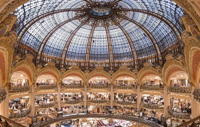 coupole le galerie lafayette