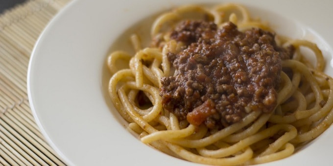 Pici with Wild Boar Ragu