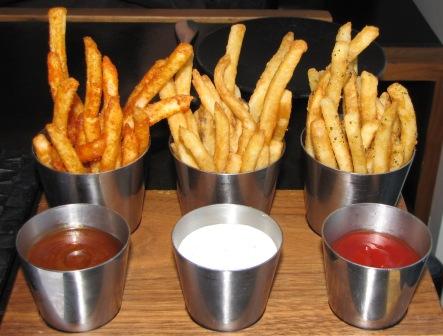 Bourbon Steak Glendale Trio of Fries