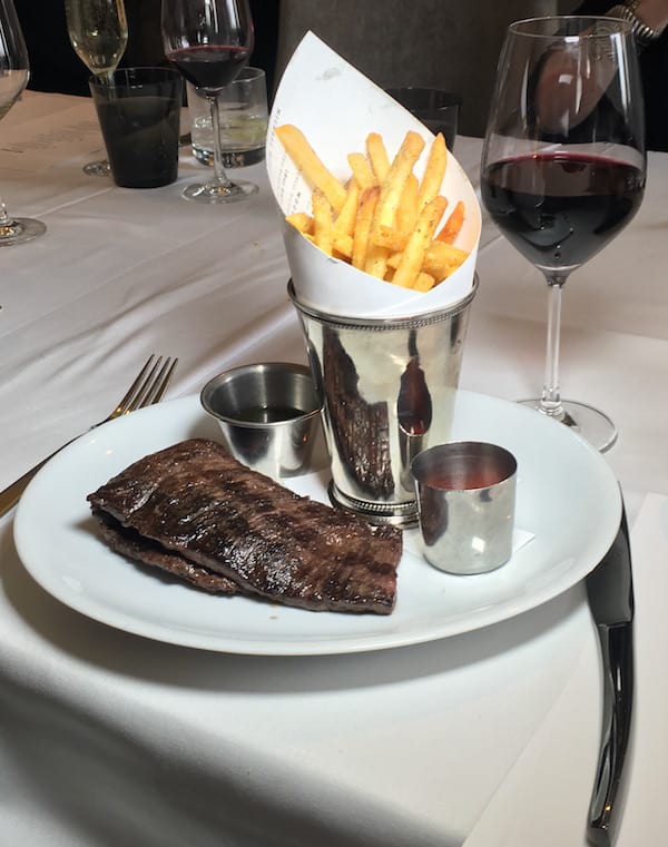 Steak Frites at Bourbon Steak