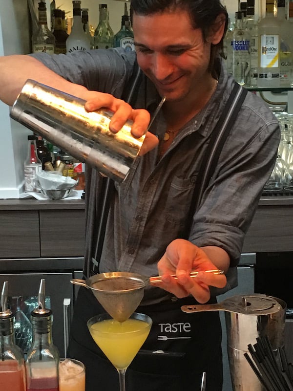 taste on melrose bartender