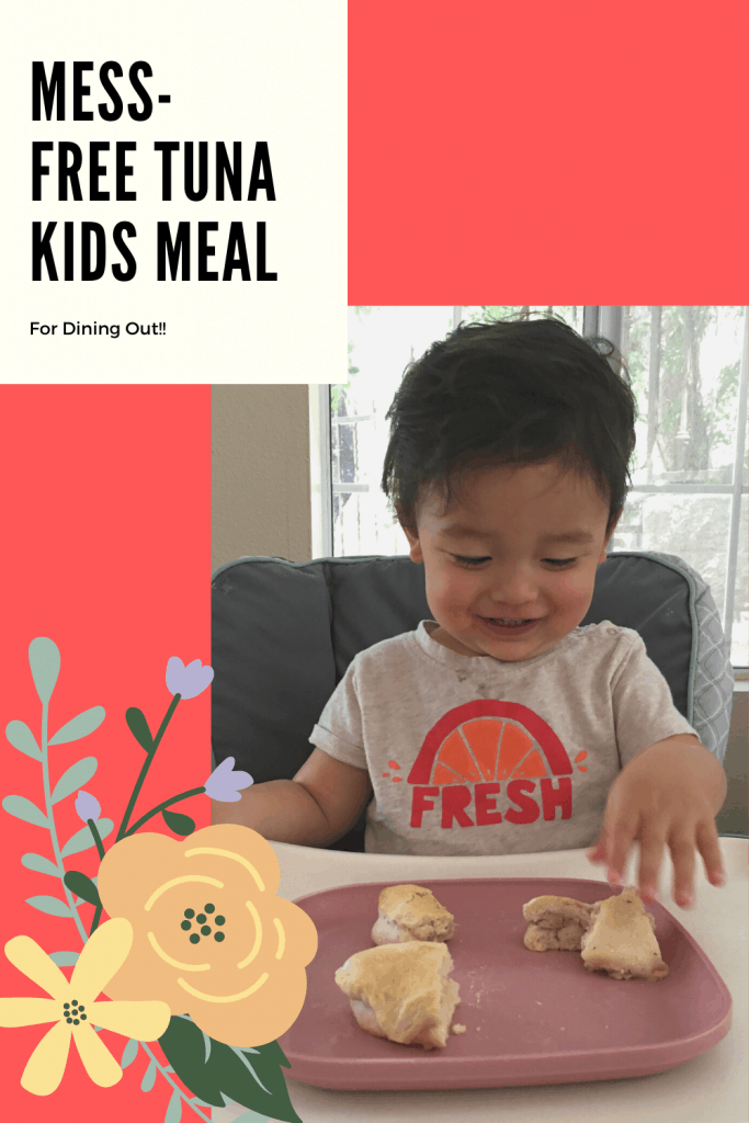 fast and easy mess-free tuna kids recipe for dining out