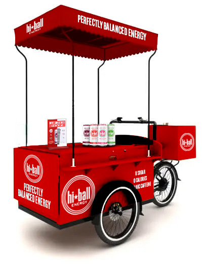 HiBall Coffee Cart