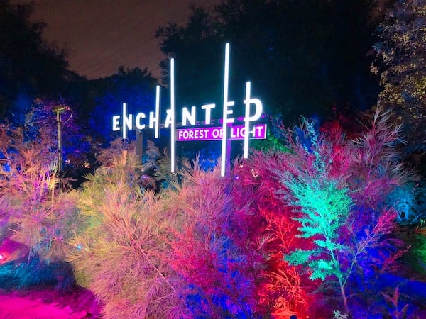 Enchanted Sign Descanso Gardens