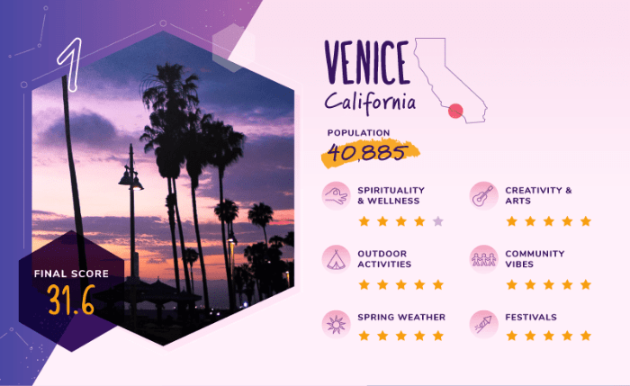 Venice, California Infographic 
