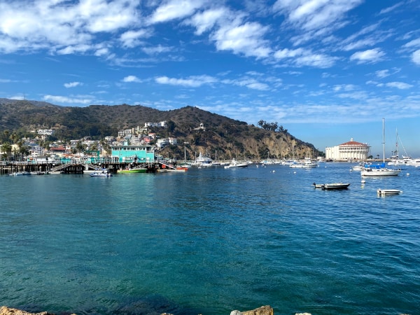 Catalina Island in the Off-Season Wide Shot