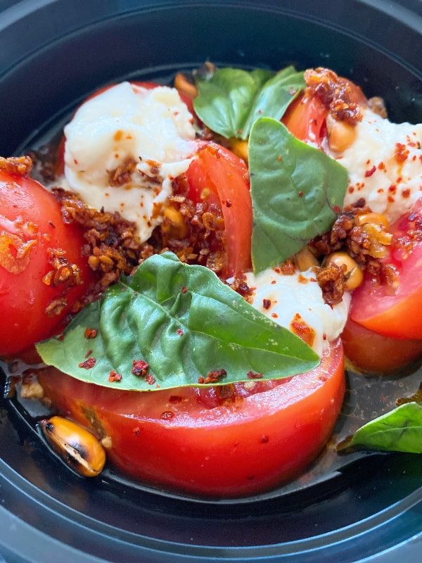 Tomato Straciatella Salad