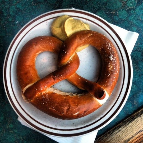 Red Lion Taven Pretzel Four Square