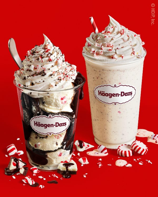 Haagen Dazs Peppermint Bark