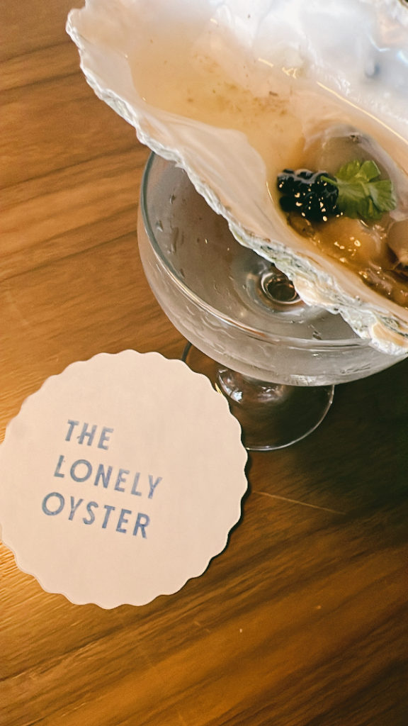 The Lonely Oyster Martini