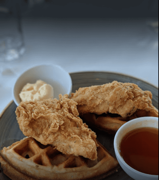 Crossroads Kitchen Chicken & Waffles Stephen Collins