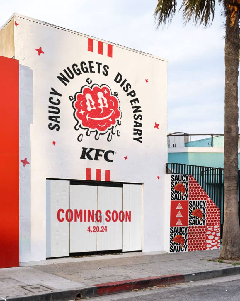KFC Saucy Nuggets Dispensary