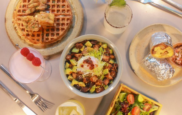 kodō Karaage Chicken and Waffles
