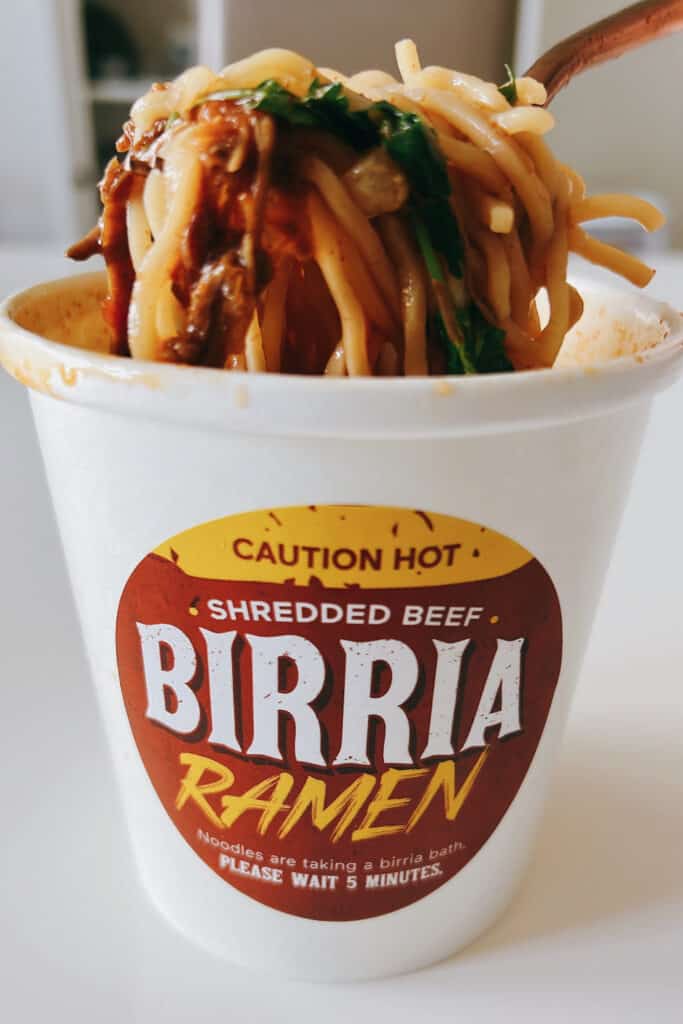 Birria Ramen Del Taco