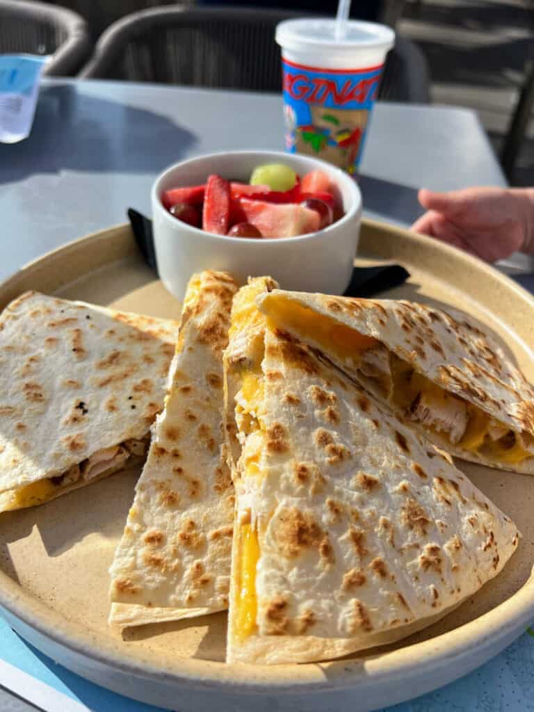 Kids Quesadilla at JRDN