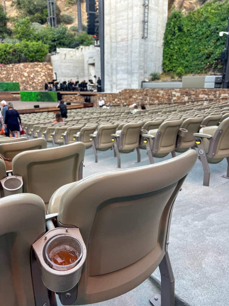 Dining in your seats at The Ford Los Angeles