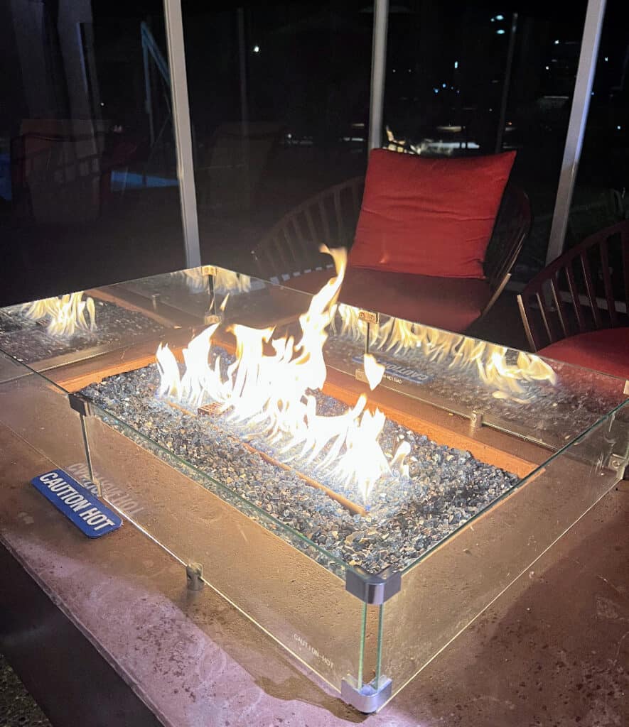 Firepit at Cassara Carlsbad