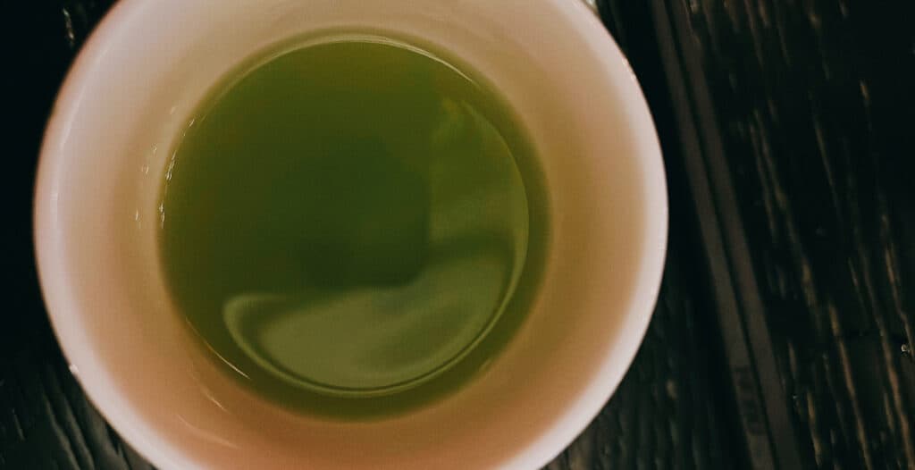Green Tea from Above