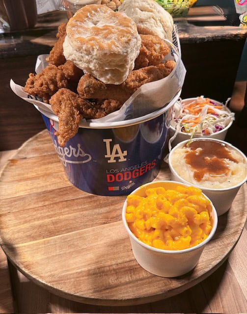 Fried Chicken Bucket Dodger Stadium