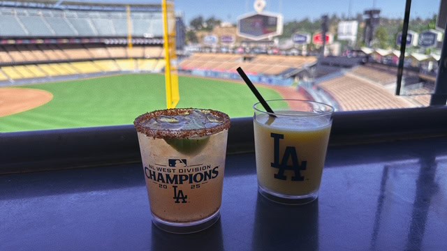 Cocktails at Dodgers Stadium