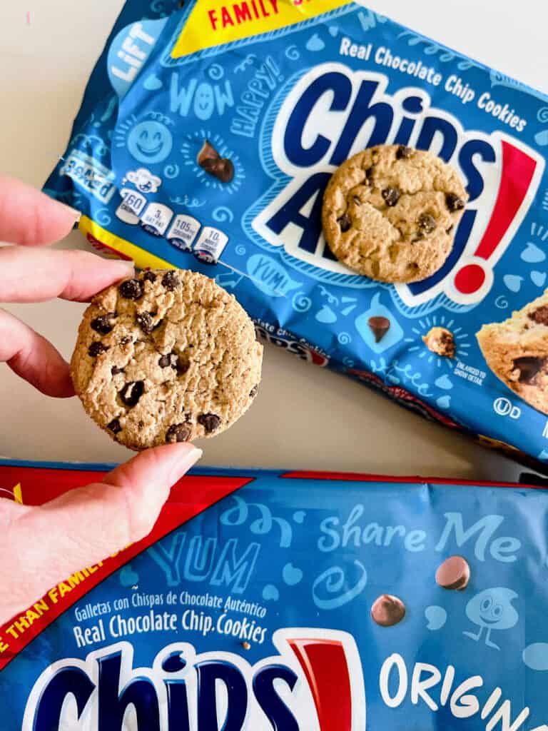 Chips Ahoy! has a new recipe side by side