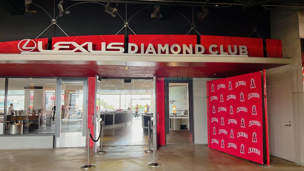Lexus Diamond Club Angels Stadium