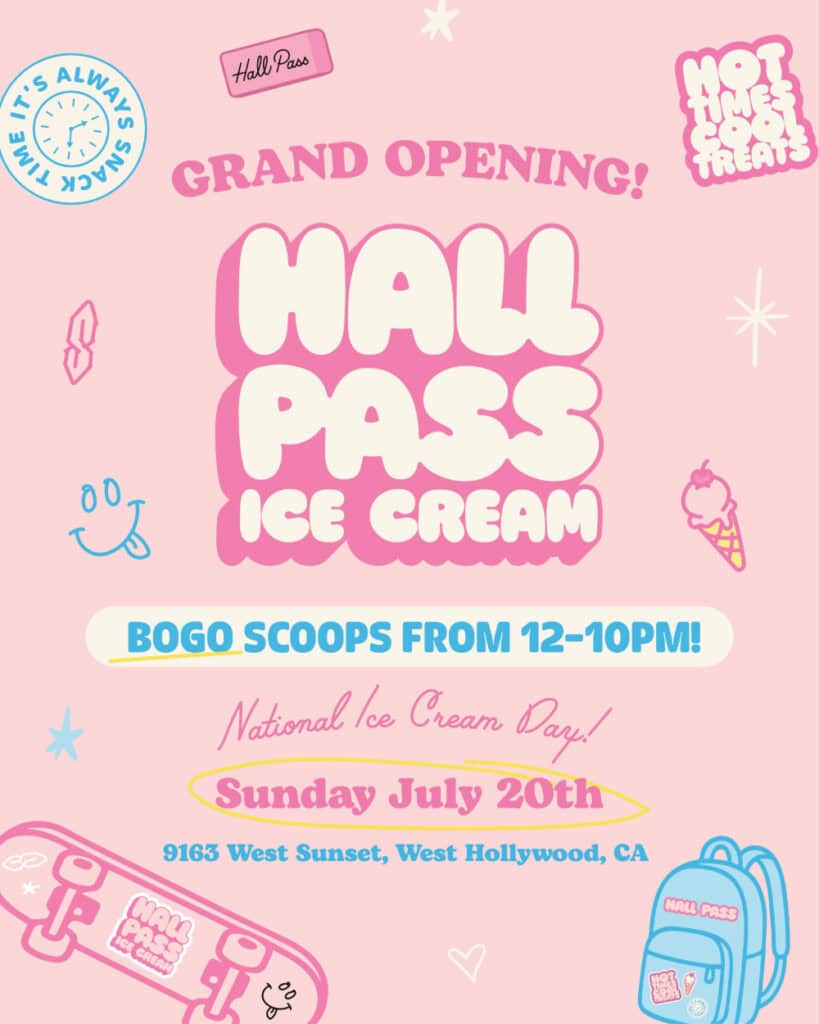 Hall Pass Ice Cream