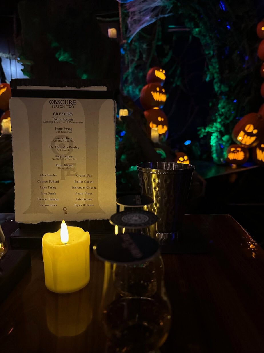 Halloween at Obscure Distillery