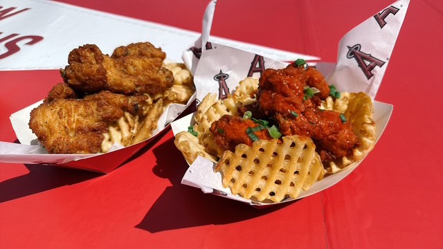 Chicken Wings at Angel Stadium New Food 2026