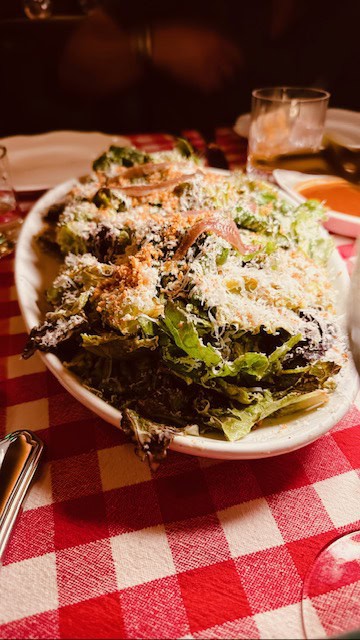 Caesar Salad at The Georgian Room