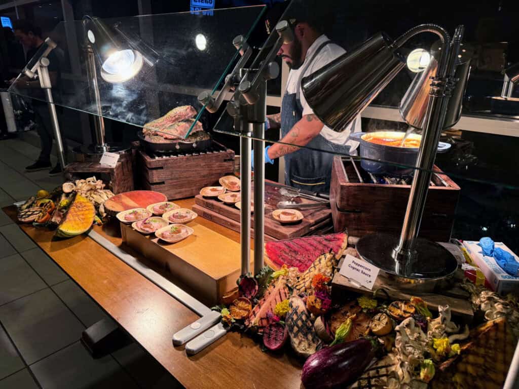 Carving Station Stadium Rose Bowl Stadium Club