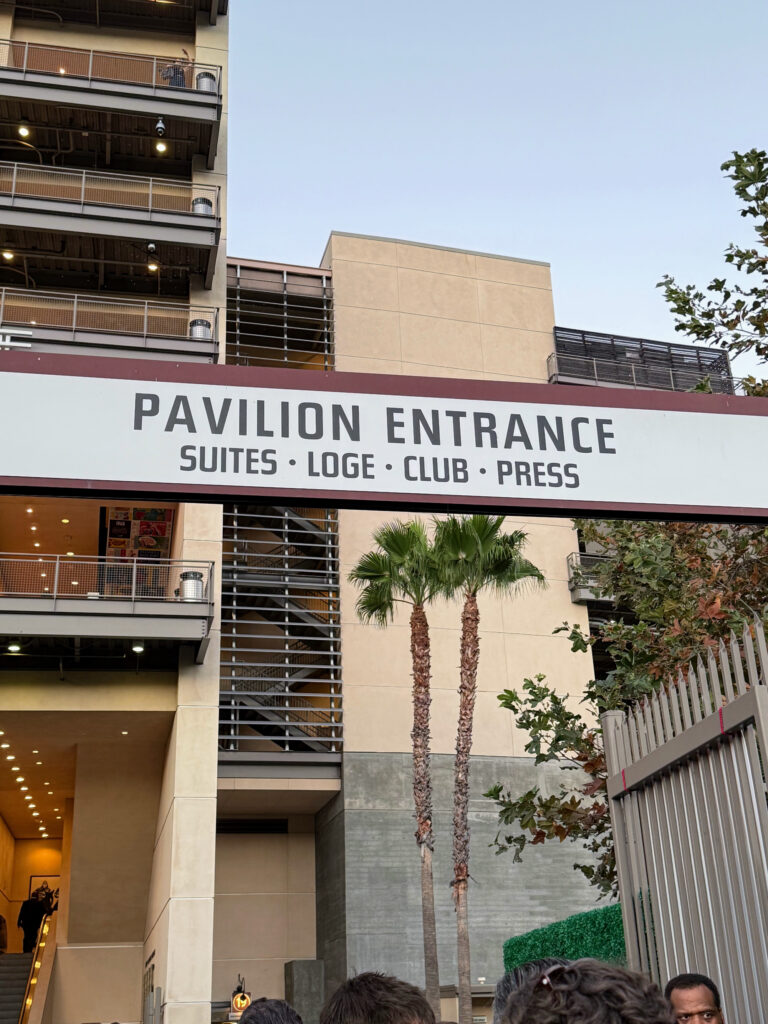 Pavilion Entrance Rose Bowl Stadium