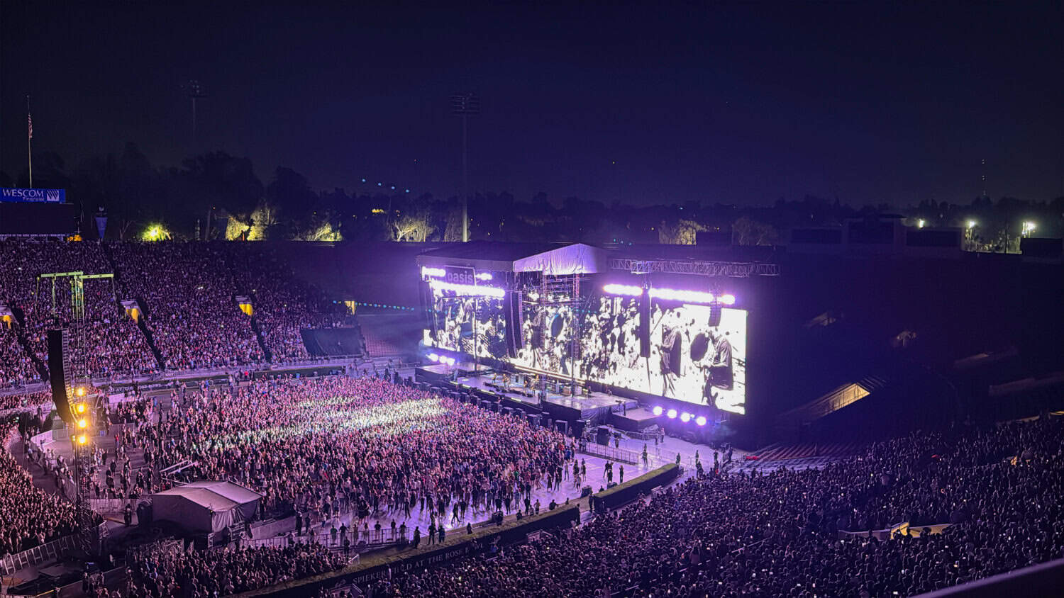 Rose Bowl Stadium Concert