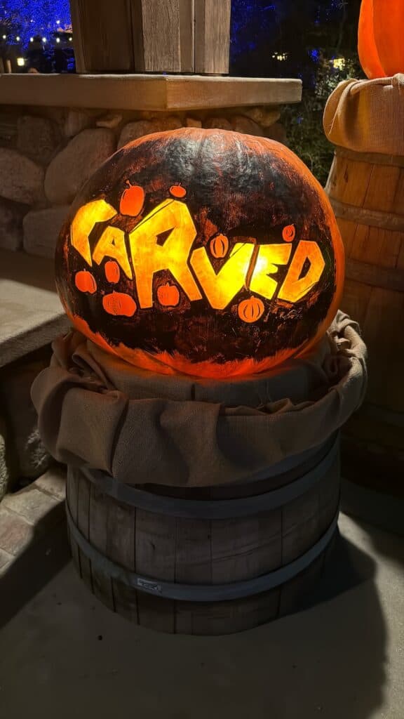 Carved 2026 Pumpkin Art