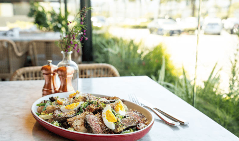 Grilled Steak Panzanella