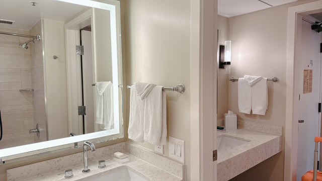 Double Vanity Hilton Santa Barbara