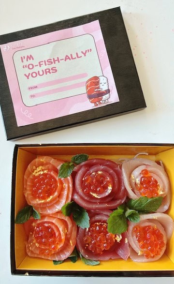 Yama Sushi Marketplace Rose Blooms