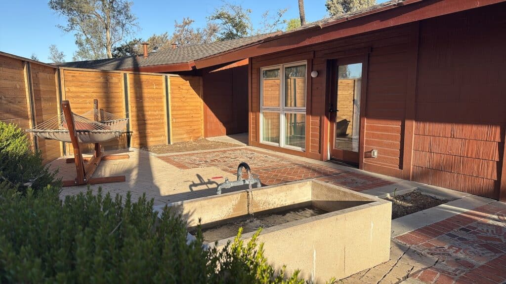 Private Patio Soak
