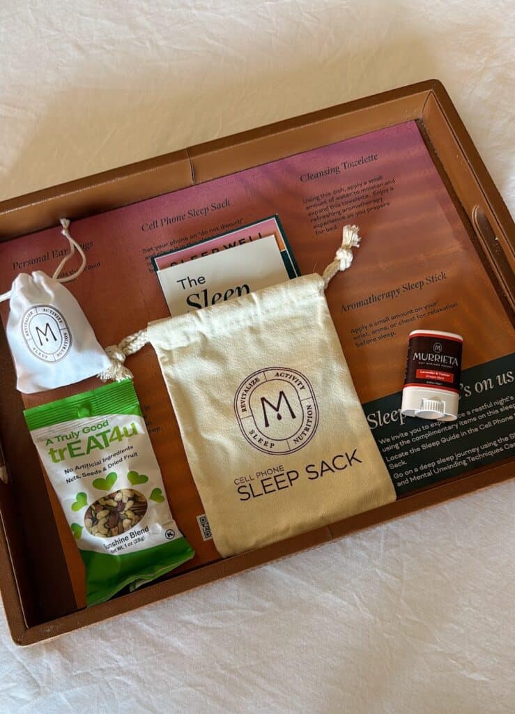 Sleep Tray Murrieta Hot Springs Resort