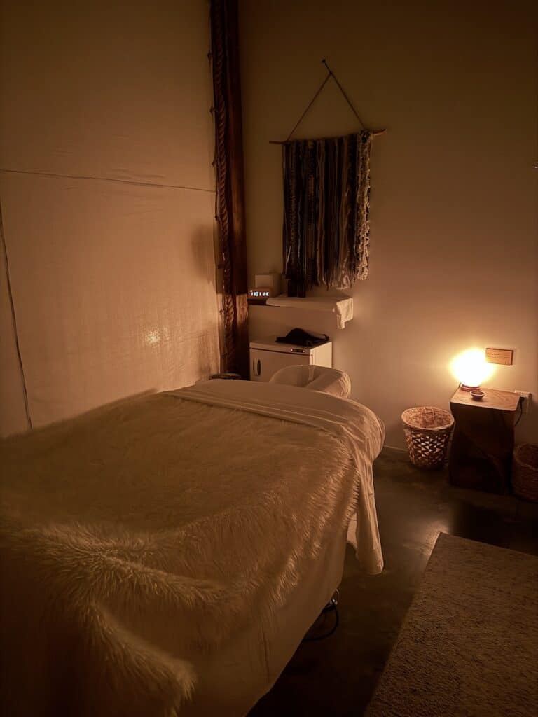 The NOW Massage Treatment Room